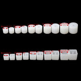20Pcs Silicone DIY Round Square Beads Resin Casting Mold Drop