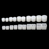 20Pcs Silicone DIY Round Square Beads Resin Casting Mold Drop