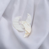 20Pcs Mother of Pearl Shell Moon Charms Pendant DIY Jewelry Making
