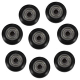 20Pcs Plastic Wheel Pulleys 625ZZ Round Idler Gear Part V 3D Printer Accessories