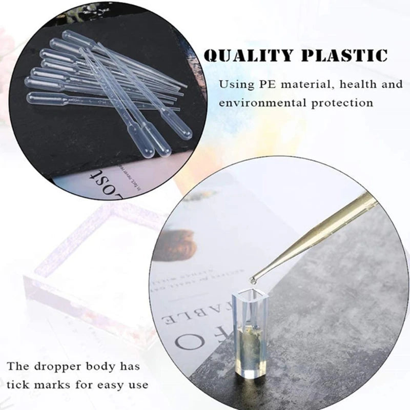 20Pcs Resin Molds Kit for Coaster Pendant Cube Pyramid