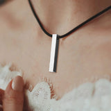 20Pcs Stainless Steel 3D Rectangle Stamping Blanks 1.5"X0.25" Pendants