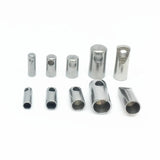 20Pcs Stainless Steel End Bead Caps for DIY Jewelry Making
