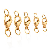 20Pcs Stainless Steel Lobster Clasp Claw for Diy Jewelry Making