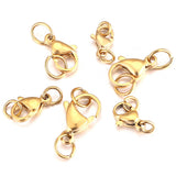 20Pcs Stainless Steel Lobster Clasp Claw for Diy Jewelry Making
