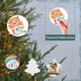 20Pcs Sublimation Ornament Blanks 3 Inch Christmas Ornament Blanks