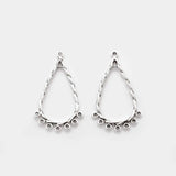 20Pcs Tibetan Silver Teardrop Chandelier Charms Pendant for DIY Jewelry Making