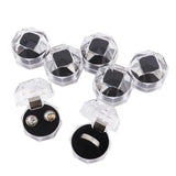 20Pcs Plastic Ring Boxes Earring Display Cases Storage Organizer Holder