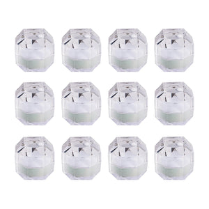20Pcs Plastic Ring Boxes Earring Display Cases Storage Organizer Holder