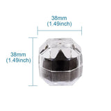 20Pcs Plastic Ring Boxes Earring Display Cases Storage Organizer Holder