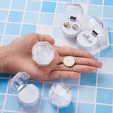 20Pcs Plastic Ring Boxes Earring Display Cases Storage Organizer Holder