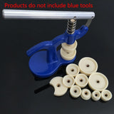 20Pcs Watch Back Press Fitting Dies Repair Kit for Round Rectangular Drop