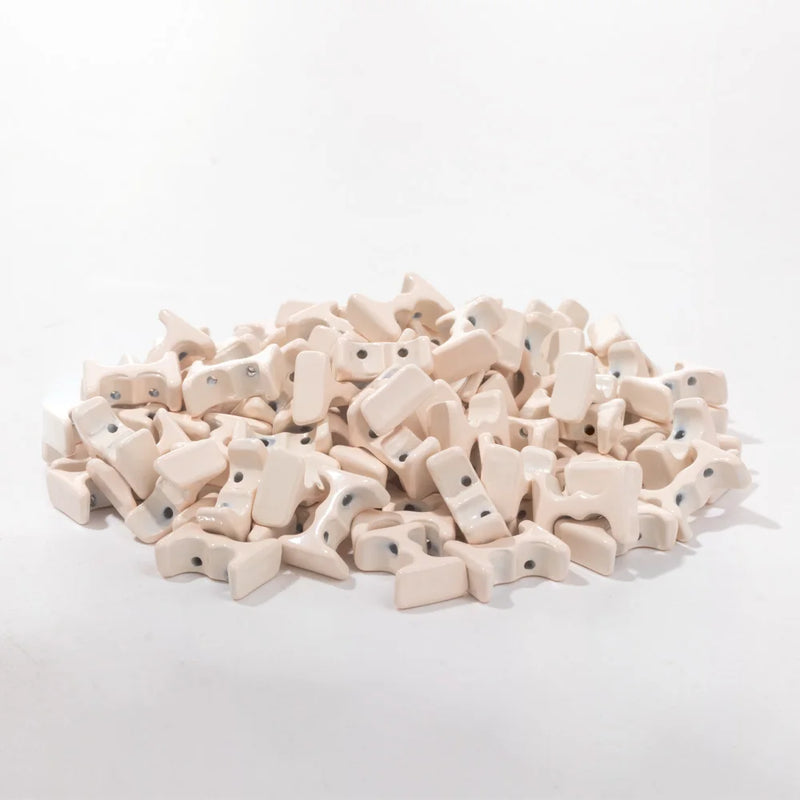 20Pcs Enamel I Shape Beads for Boho Bracelet Jewelry Making