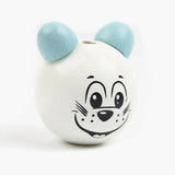 20Pcs 3D Panda Smiling Face Wooden Beads for DIY Jewelry Making Kids Toys