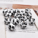 20Pcs 16mm Dog Claw Wooden Beads for DIY Jewelry, Toys, Bracelet Accessories