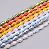20Pcs Water Drop Faceted Crystal Beads 8x14mm Teardrop Shape Austria Crystal