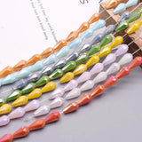 20Pcs Water Drop Faceted Crystal Beads 8x14mm Teardrop Shape Austria Crystal