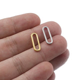 20Pcs Stainless Steel Earring Findings Charms for DIY Making