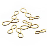 20Pcs Stainless Steel Infinity Symbol Charms Pendants DIY Craft