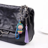 20Pcs Metal Carabiner Clip Swivel Trigger Dog Buckle KeyRing KeyHooks