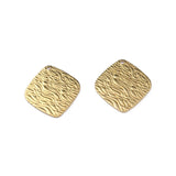 20Pcs 19*22MM Brass Square Earrings Metal Charms Jewelry Findings