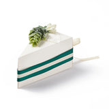 Cake-Shaped Cardboard Gift Boxes for Wedding Candy Favors