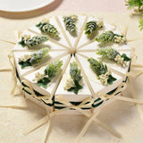 Cake-Shaped Cardboard Gift Boxes for Wedding Candy Favors