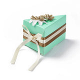 Cake-Shaped Cardboard Gift Boxes for Wedding Candy Favors