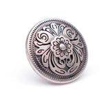 20X 20*20mm Antique Brass/Silver Western Cowboy Flower Conchos Button