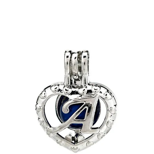 Alphabet Beads Cage Locket Perfume Diffuser Aromatherapy Charms