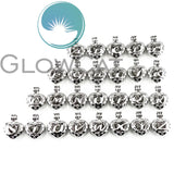 Alphabet Beads Cage Locket Perfume Diffuser Aromatherapy Charms