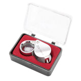 20X Folding Jeweler Loupe Handheld Magnifying Glass