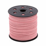 20Yard/Lot Flat Faux Suede Velvet Leather Cord DIY Rope Thread