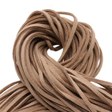 20Yard/Lot Flat Faux Suede Velvet Leather Cord DIY Rope Thread