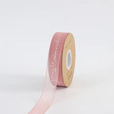 20 Yards 2.5cm Flower Bouquet Ribbon for Holiday Box