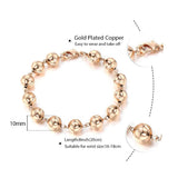 20cm Rose Gold Womens Chain Bracelet 585 Jewelry LCBB1