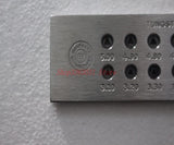 20 Holes Triangle Drawplate Jewelry Making Tool