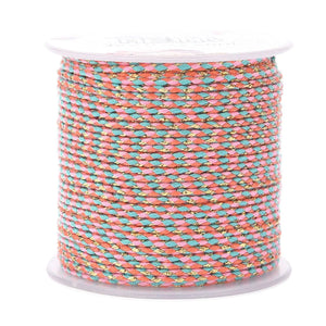 20m 1.5mm 4-Ply Cotton Cord for Macrame DIY Craft Knitting