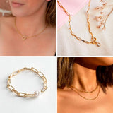 20m Brass Cable Chains Flat Oval Paperclip Necklace Chain Links