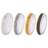 20m Brass Cable Chains Flat Oval Paperclip Necklace Chain Links