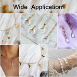 20m Stainless Steel Cable Chain Roll for Necklace Bracelet DIY Jewelry Making