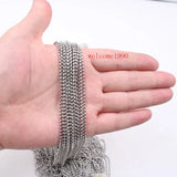 20m Stainless Steel Round Beads Chain DIY Jewelry Making
