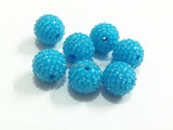 20mm 100pcs/lot Rhinestone Ball Beads Kids Jewelry Making