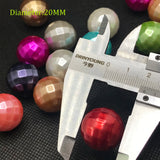 20mm 10PCS Globe Shape Beads for Jewelry Making
