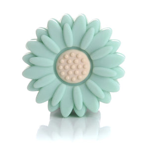 10Pcs Cartoon Flower Silicone Chew Beads for Jewelry Making