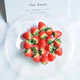 20mm 10pcs 3D Strawberry Resin Charms Pendant DIY Bracelet Womens Necklaces