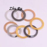 20mm 10pcs Antique Copper Ring Charms for DIY Necklace Making