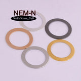 20mm 10pcs Antique Copper Ring Charms for DIY Necklace Making