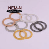20mm 10pcs Antique Copper Ring Charms for DIY Necklace Making