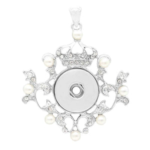 20mm 18mm Snap Button Pendants DIY Jewelry 5pcs/lot KD3034